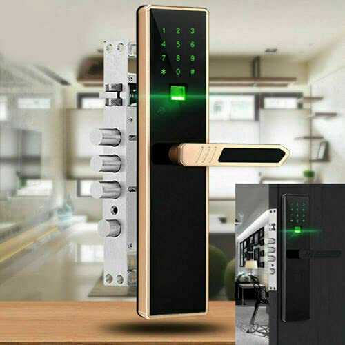 Bloqueio de segurança, tela de touchscreen Segurança porta de porta eletrônica Senha