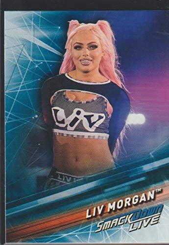 2019 Topps WWE SmackDown Live Wrestling 32 Liv Morgan World World Wrestling Entertainment Trading Card