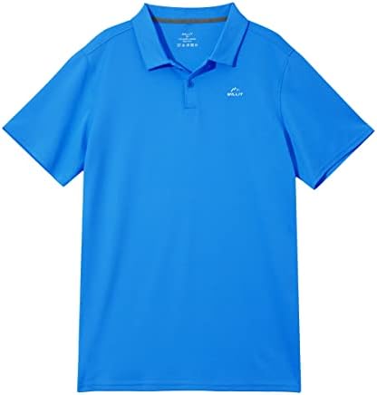 Willit Boys 'Golf Polo Camisetas de Manga Curta Camisetas Athletics Camisetas Quick Dry Active Camisetas Upf 50+
