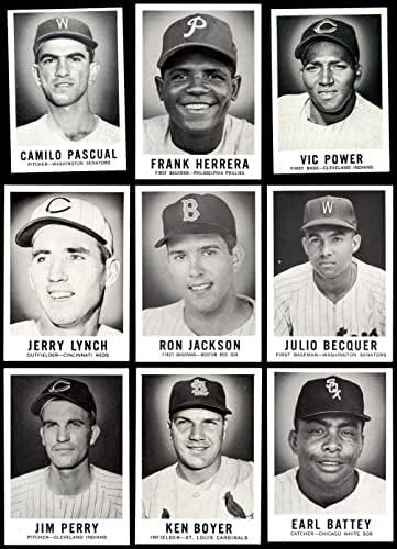 1960 Série de beisebol de folhas um conjunto completo nm+