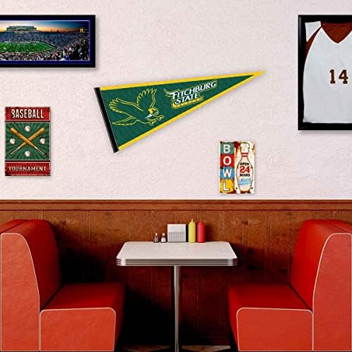 Flags e Banners College Co. Fitchburg Falcons Pennant