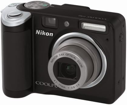 Câmera digital Nikon Coolpix P50 8.1MP com 3,6x de zoom óptico de grande angular