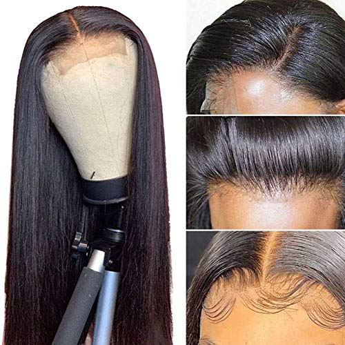 Perucas para mulheres negras cabelos humanos renda frontal perucas pré -arrancadas com cabelos de bebê 150% densidade brasileira