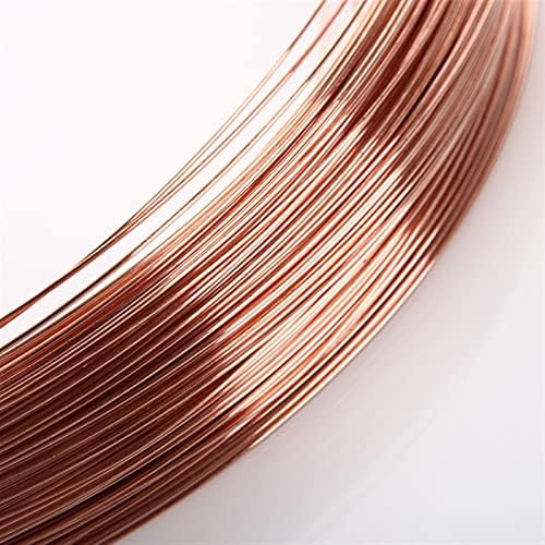 Fio de cobre esmaltado WDongx 5m/2m/1m diâmetro 0,2/0,3/0,4/0,5/0,6/0,8/1/1,2/1,5/1,8/2/2,5/3/4/5 mm Linha de cobre