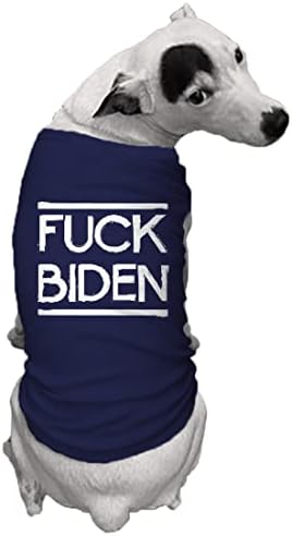 Foda -se Biden - Camisa de cachorro anti -democrata engraçada