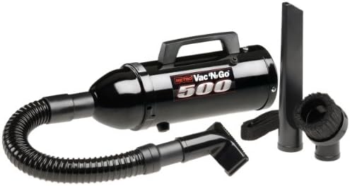 Metro Vacuum VM6B500T Metrovac 'n' Go 500 Hi-Performance 120-Volt Hand A vácuo com escova de turbina com acessórios