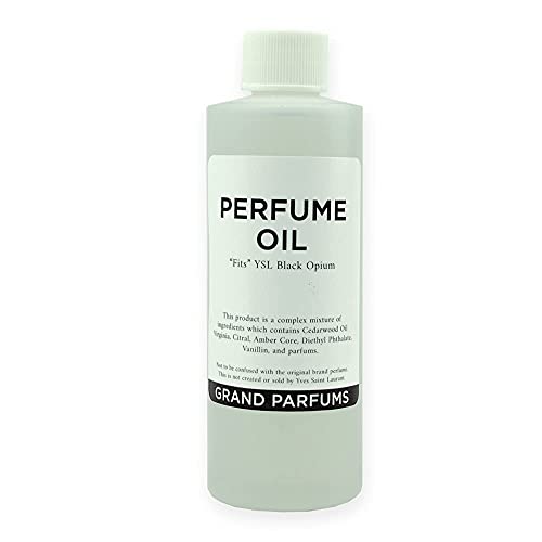 Grand Parfums Perfume Óleo Corporal - Compatível com óleo de parfum preto de óbio de ópio para mulheres por YSL - de