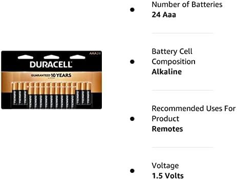 Duracell 24 Pack AAA Coppertop Baterias Alcalinas