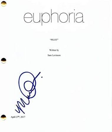 MAUDE APATOW AUTOGRAFIA - Script piloto completo de euforia, Zendaya, Lexi Howard