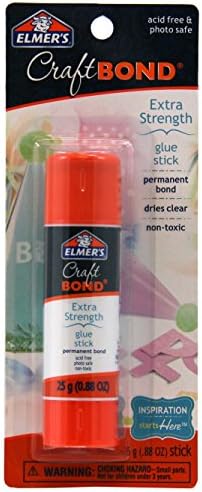 Elmer's Craft Bond Glue Extlensth Glue Stick, 1 pacote, azul