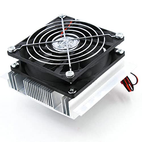 Solustre Fan 1PC v Condição do condicionador Condução semicondutores Sistema Peltier Sistema Termoelétrico Módulo DIY Sia Refrigeração