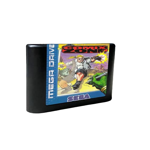 Royal Retro Comix Zone - Eur Label Flashkit MD Electroless Gold PCB Card Fresega Genesis Megadrive Console