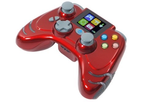 Controlador sem fio Turbo Fire Evo - vermelho - Xbox 360