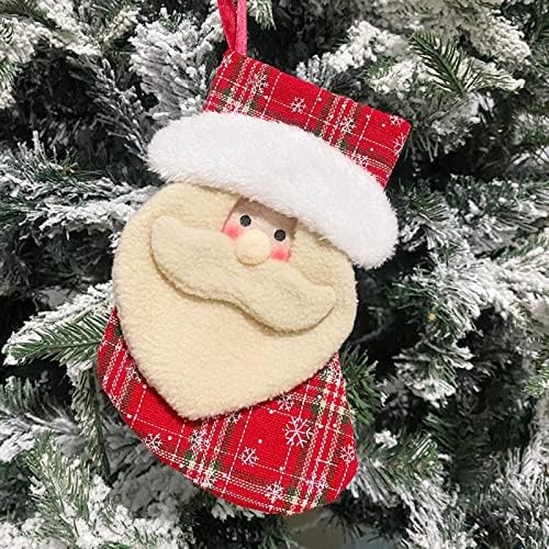 Quadra de Natal Papai Noel Snow boneco de natal Decorações de Natal e decorações de vidro acessórios para festas para artesanato