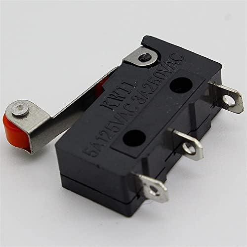Interruptor de limite de depila 10 x roller alavanca PCB PCB Terminais Micro limit