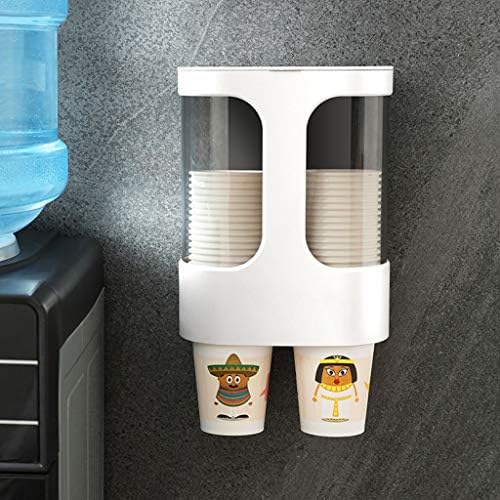 Homddsim Dispensador de copo de copo automático de copo de copo automático Distribuidor de água para casa montada na parede