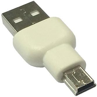 Adaptador USB masculino para mini USB 4p para câmera mp3