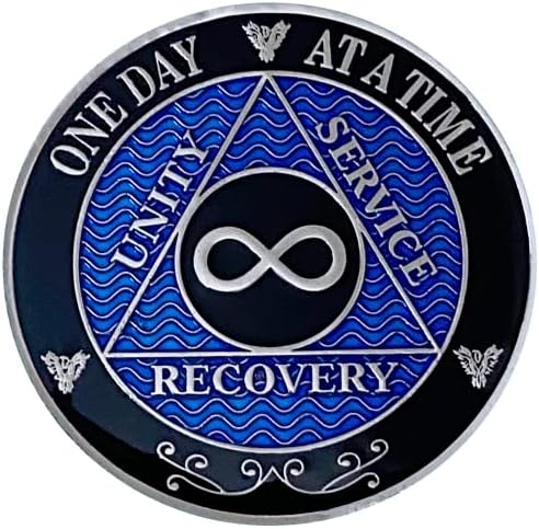 Medalhão de infinito AA, alcoólatras Coin Infinity Anonymous