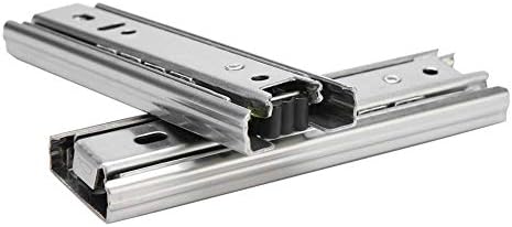 Tyenaza Slides de gaveta, 5 polegadas de mini -gaveta slides de 2pcs de gaveta pesada slides guia de móveis trilhos de extensão completa