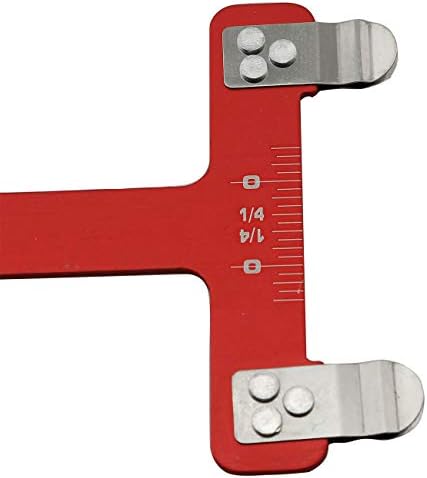 LQ Industrial T Square Bow Régua 11,8 polegadas Tiro com arco -flecha quadrado T Forma de medição da forma T para Curve