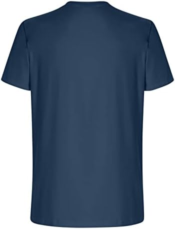 4 de julho Roupas para homens Manga curta Crewneck tops soltos camisa de verão camisetas casuais 3d bandeira impressão