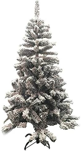 Material ZPEE Árvore de Natal em PVC, árvore de pinheiro artificial articulada com suporte de metal fácil de montar
