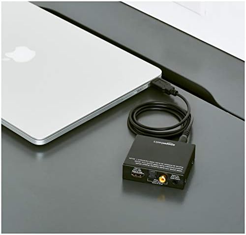 Basics 4K HDMI para HDMI e Conversor de extrator de áudio
