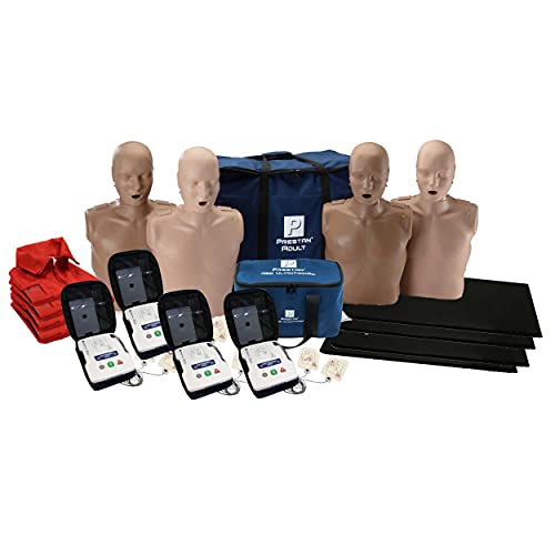 Kit de diversidade de manikin para adultos de RCP w. Feedback e Ultratrainners AED