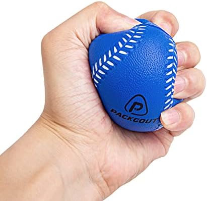 PackGout Bolalls Softballs, Bolalls de espuma para jogadores de adolescentes para crianças treinando bolas 4pcs…