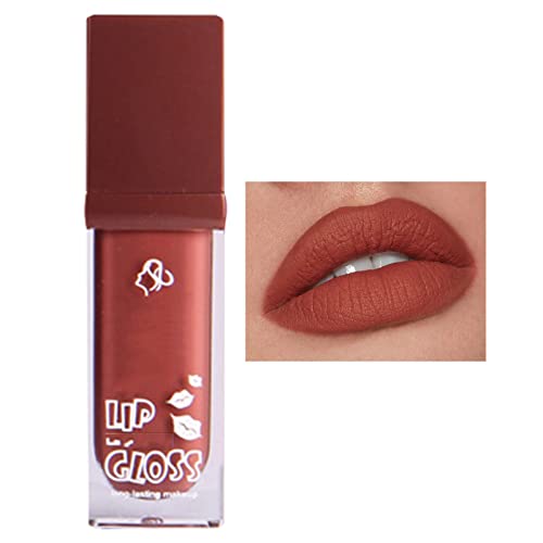 Velvet Lip Glaze Non Stick Copo During Lip Glaze Film Makeup não desaparece pilha de maquiagem de beleza sutil sutil