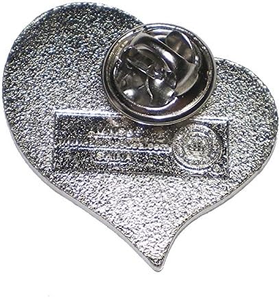 Aminco NCAA Unisex-Adult Swirl Heart Pin