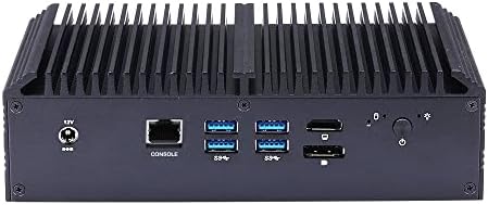 INUOMICRO Mini Router de PC para Desktop 8 x 2,5g LAN Mini PC/Industrial PC N4305L8 Intel 8th Gen Celeron 4305U, 2,2 GHz