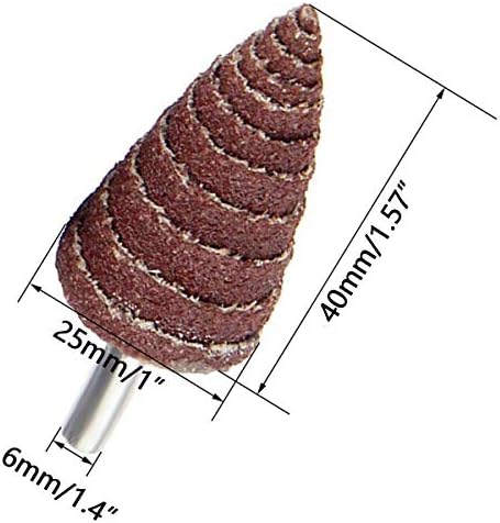 Roda de lixeira abrasiva do aba de forma de cone Zlyy para degradar madeira de polimento de lixamento
