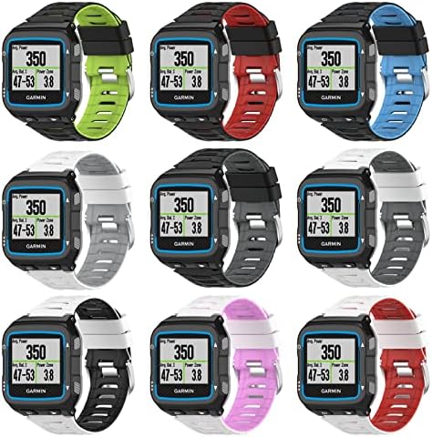 SNKB Silicone Watch Band para Garmin Forerunner 920xt