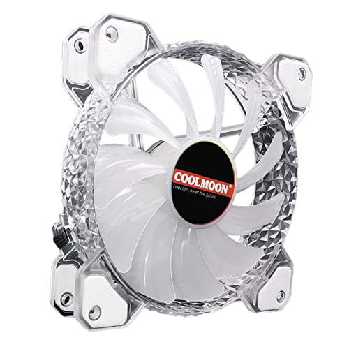 Mobestech PC Ventilador de ventilador de ventilador de ventilador de resfriamento de refrigeração de ar -fluxo de ar de mole CM