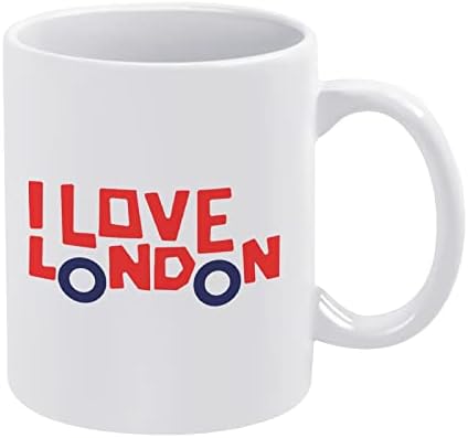 Eu amo London Funny Bus Prig caneca caça de café Cerâmica Cuple