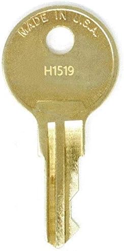 Hirsh Industries H1502 Chaves de substituição: 2 teclas