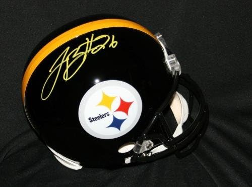 Le'Veon Bell assinou o Pittsburgh Steelers Réplica em tamanho real Autograph PSA - Capacetes NFL autografados