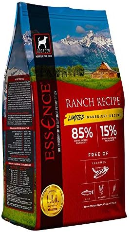 Essence Pet Foods Limited Ingrediente Receita Ranch Ranch Dry Dog Food