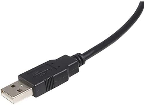 Startech.com 3 ft USB 2.0 certificado A a B Cabo - m/m, preto