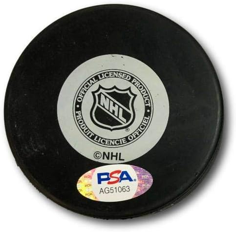 Brian Kilrea assinou o hóquei assinado puck autografado HOF Islanders PSA/DNA AG51063 B35 - Pucks NHL autografados