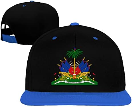 Hifenli Haitian Back of Arms Hip Hop Bap correndo chapéus meninos Meninos equipados com chapé de beisebol Chapéus de beisebol