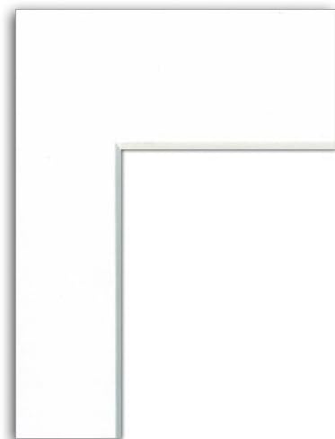 Imperial Frames White Mattboard, se encaixa de 8 por 10 polegadas em quadros de 11 por 14 polegadas