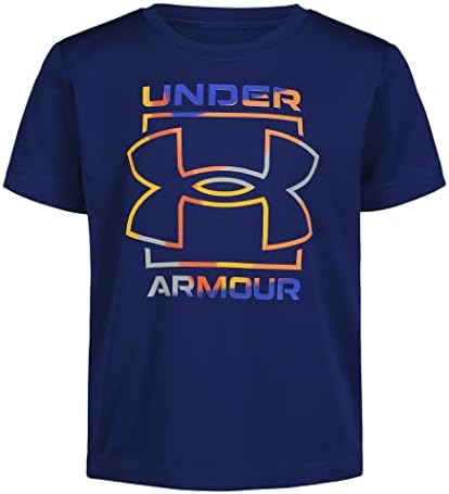 Under Armour Boys Short Slave Shirt, Crewneck, Luz-Arco