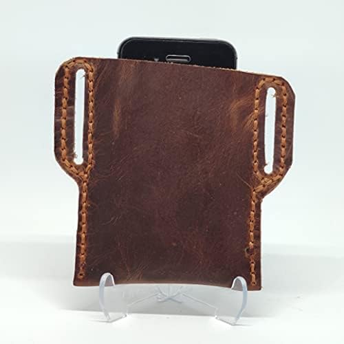 Caixa de coldre de couro colderical para oppo reno4 z 5g, capa de telefone de couro genuíno artesanal, caixa de bolsa de couro feita