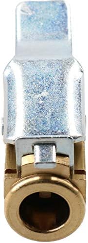 Clipe de euro pcl no conector de ar da válvula de pneu Aberto End End Fim de 4,75 mm de mangueira Co8E72