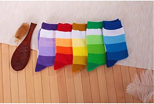 Elfjoy 2 pares colorido meias coloridas meias de moda engraçada algodão alta de algodão