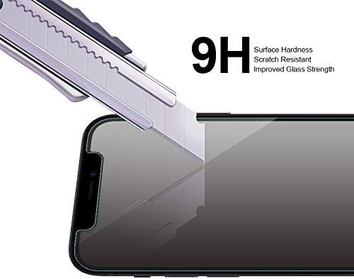 Protetor de tela anti -espião SuperShieldz, projetado para iPhone 13 Pro + Câmera Lente [vidro temperado] Protetor de tela, anti -arranhão,