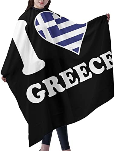 Eu amo a Grécia Bandeira Grega Cheto de Corte de Cabelo Cabelo Cabelo Cabelo Cabine