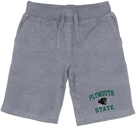 W Republic Plymouth State University Seal College Fleece Lamestring Shorts